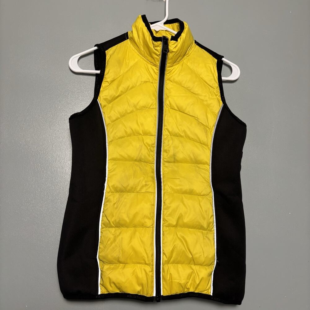 Body Glove Women’s Yellow Puffer Neoprene Vest Outdoor Gorp Ocean Swim Small